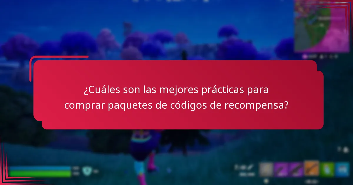 ¿Cómo se comparan los diferentes paquetes de códigos de recompensa?
