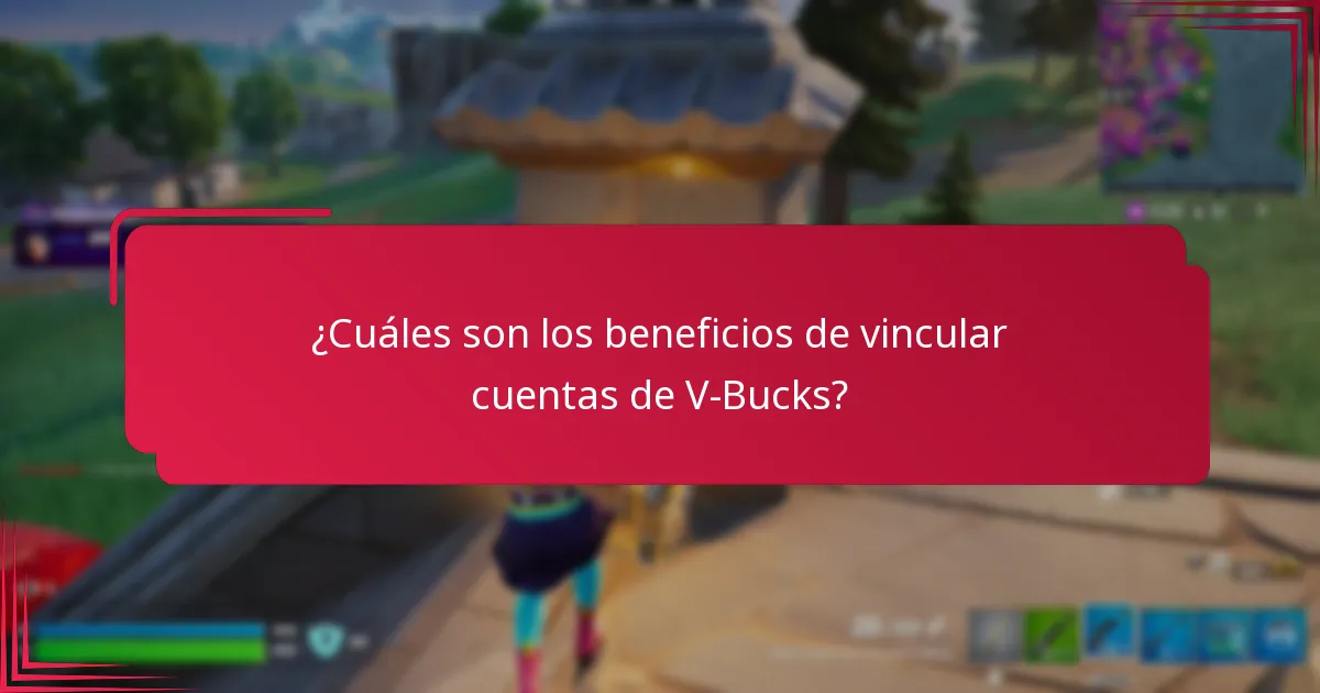 ¿Cómo configuro la vinculación de cuentas de V-Bucks?