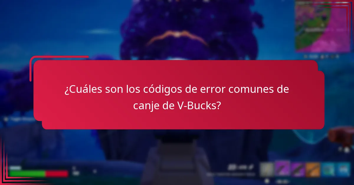 ¿En qué plataformas se producen errores de canje de V-Bucks?