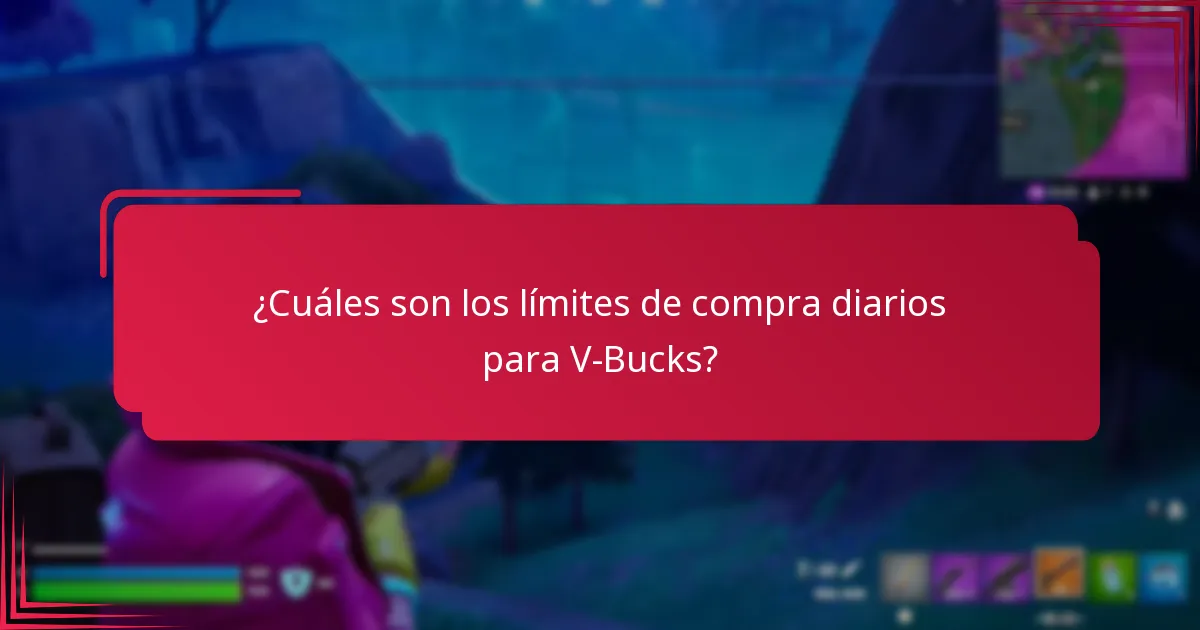¿Cómo afectan las variaciones regionales a los límites de compra de V-Bucks?