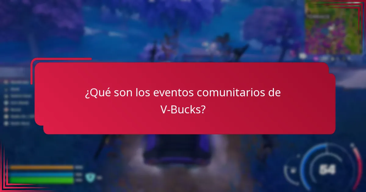 ¿Quién es elegible para participar en los eventos comunitarios de V-Bucks?